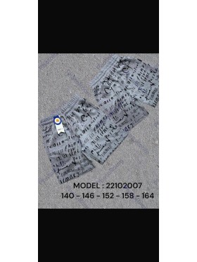 Spodenki dzieciece rozm 140-164, paczka 5szt, 1 kolor