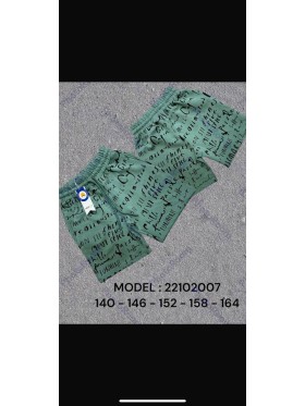 Spodenki dzieciece rozm 140-164, paczka 5szt, 1 kolor