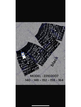 Spodenki dzieciece rozm 140-164, paczka 5szt, 1 kolor