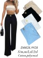 Spodnie damskie , size S-2xl, paczka 12szt,MIX kolor