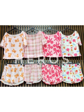 Komplety damskie wloskie, size uni, paczka 6szt, mix kolor