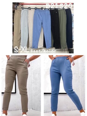 Spodnie damskie , size s-xl, paczka 8szt, 1 kolor
