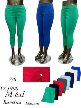 Spodnie damskie , size m-6xl, paczka 12szt,mix kolor