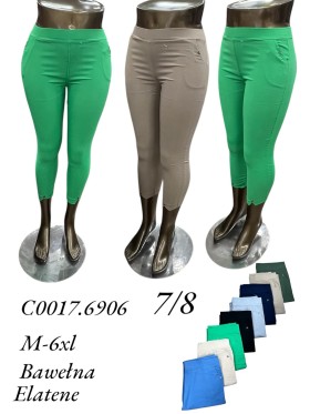 Spodnie damskie , size m-6xl, paczka 12szt,mix kolor