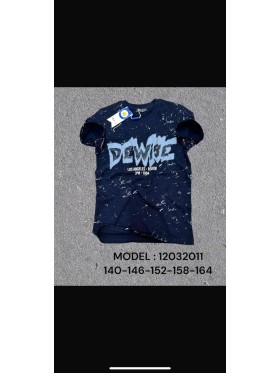 Bluzka dzieciece 100% bawełna 140-164, paczka 5szt, 1 kolor