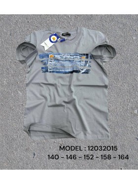 Bluzka dzieciece 100% bawełna 140-164, paczka 5szt, 1 kolor