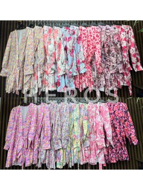 Sukienki damskie wloskie, size uni, paczka 6szt, mix kolor