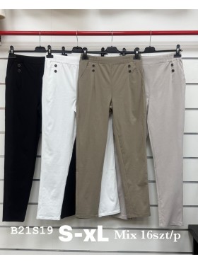 Spodnie damskie , size s-xl, paczka 16szt, mix kolor