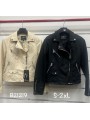 Kurtki skórzane damskie ,size s-2xl,paczka 5szt ,1 kolor