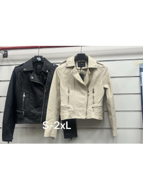 Kurtki skórzane damskie ,size s-2xl,paczka 5szt ,1 kolor