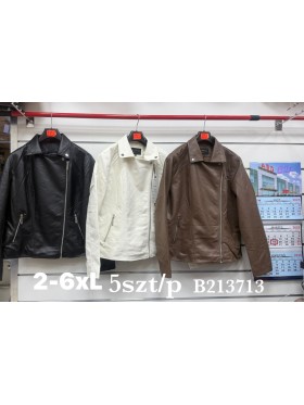 Kurtki skórzane damskie ,size 2-6xl,paczka 5szt ,1 kolor