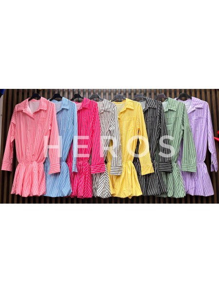Sukienki damskie wloskie, size uni, paczka 6szt, mix kolor