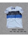 Bluzka dzieciece 100% bawełna 140-164, paczka 5szt, 1 kolor