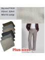 Spodnie damskie , size xl-4xl, paczka 12szt,mix kolor