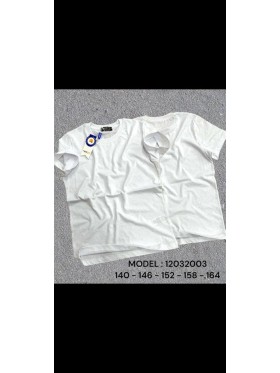 Bluzka dzieciece 100% bawełna 140-164, paczka 5szt, 1 kolor