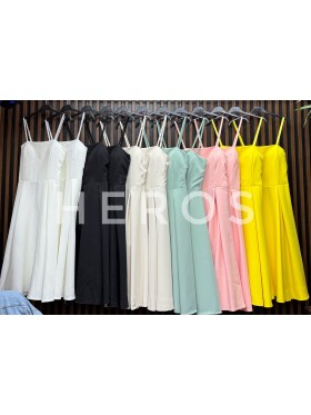 Sukienki damskie wloskie, size uni, paczka 6szt, mix kolor