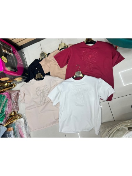 Bluzki damskie Tureckie, size UNI, paczka 10szt,MIX kolor