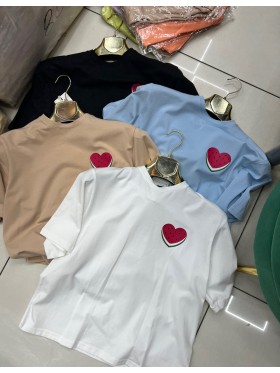 Bluzki damskie Tureckie, size UNI, paczka 10szt,MIX kolor