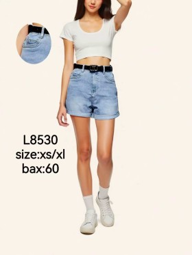 Spodenki jeansowe damskie , size XS-XL, paczka 12szt,