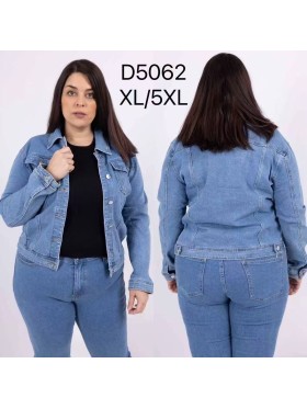 Kurtki Jeansowe damskie , size xl-5XL, paczka 10szt,