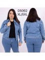 Kurtki Jeansowe damskie , size xl-5XL, paczka 10szt,