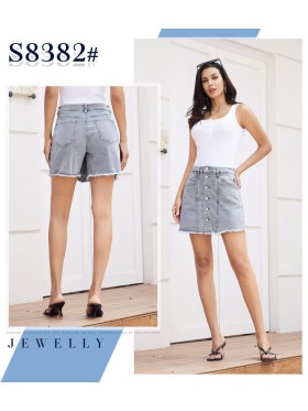 Spódnica krótka jeansowa damska , size XS-XL, paczka 10szt,