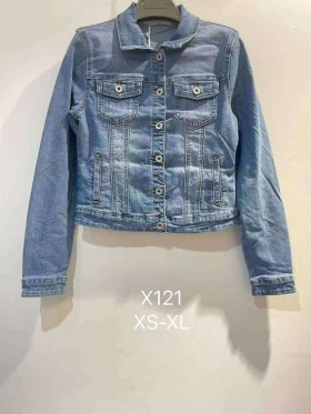 Kurtki Jeansowe damskie , size xs-XL, paczka 10szt,