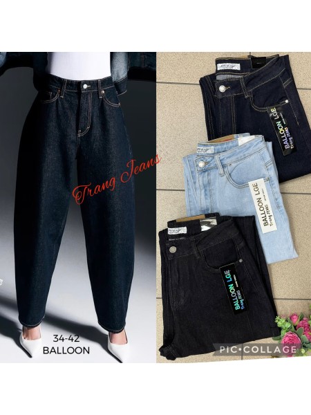 Jeansy damskie , size 34-42, paczka 10szt,1 kolor