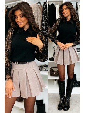 Spódnica krótka damskie ,size uni,paczka 6szt ,mix kolor