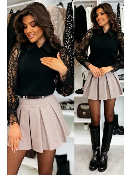 Spódnica krótka damskie ,size uni,paczka 6szt ,mix kolor