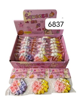 ZABAWKI SQUEEZE. 24SZT / PACZKA, KOLOR JAK NA ZDZIĘCIU