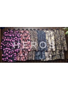 Sukienki damskie wloskie, size uni, paczka 6szt, mix kolor