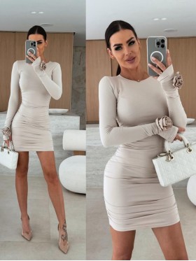 Sukienki damskie wloskie, size uni, paczka 6szt, mix kolor