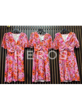 Sukienki damskie wloskie, size uni, paczka 6szt, mix kolor
