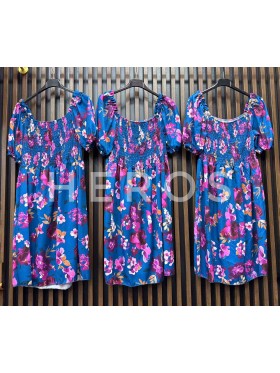 Sukienki damskie wloskie, size uni, paczka 6szt, mix kolor