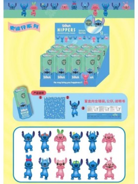 ZABAWKI STITCH . 12SZT / PACZKA, KOLOR JAK NA ZDZIĘCIU