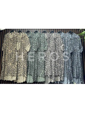 Sukienki damskie wloskie, size uni, paczka 6szt, mix kolor