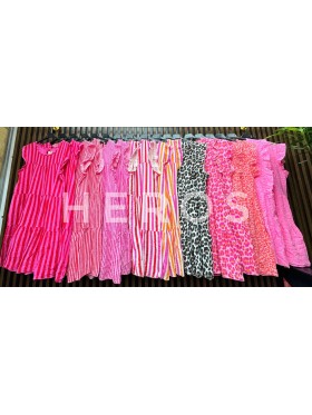 Sukienki damskie wloskie, size uni, paczka 6szt, mix kolor