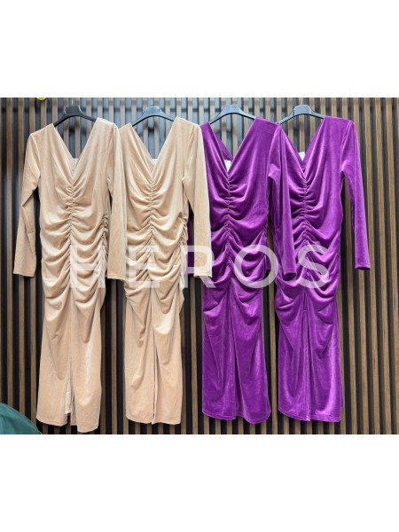 Sukienki damskie wloskie, size uni, paczka 6szt, mix kolor
