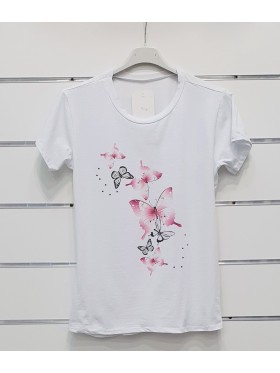 Bluzki  damskie wloskie, size uni, paczka 6szt, mix kolor
