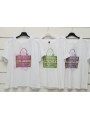 Bluzki  damskie wloskie, size uni, paczka 6szt, mix kolor