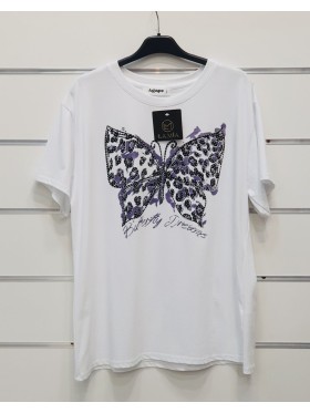 Bluzki  damskie wloskie, size uni, paczka 6szt, mix kolor