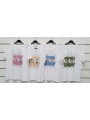 Bluzki  damskie wloskie, size uni, paczka 6szt, mix kolor