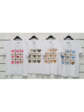 Bluzki  damskie wloskie, size uni, paczka 6szt, mix kolor