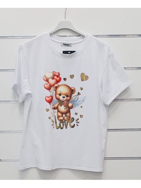 Bluzki  damskie wloskie, size uni, paczka 6szt, mix kolor