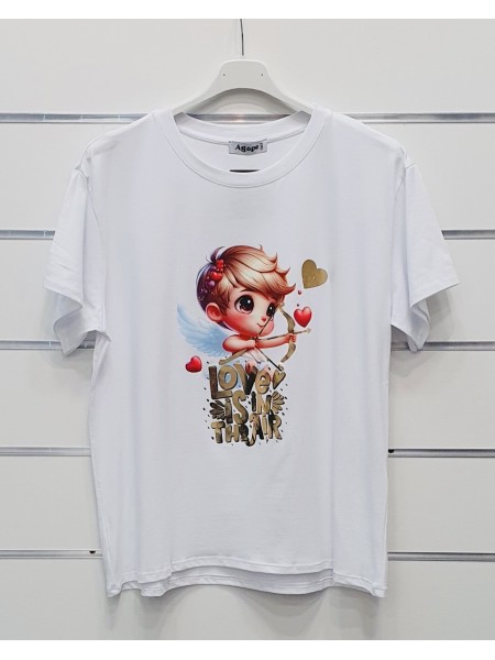 Bluzki  damskie wloskie, size uni, paczka 6szt, mix kolor
