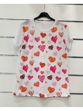 Bluzki  damskie wloskie, size uni, paczka 6szt, mix kolor