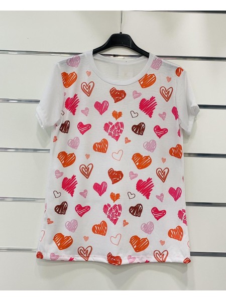 Bluzki  damskie wloskie, size uni, paczka 6szt, mix kolor
