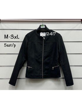 Kurtki skórzane damskie ,size m-3xl,paczka 5szt ,1 kolor