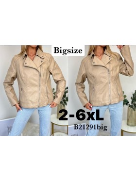 Kurtki skórzane damskie ,size 2-6xl,paczka 5szt ,1 kolor